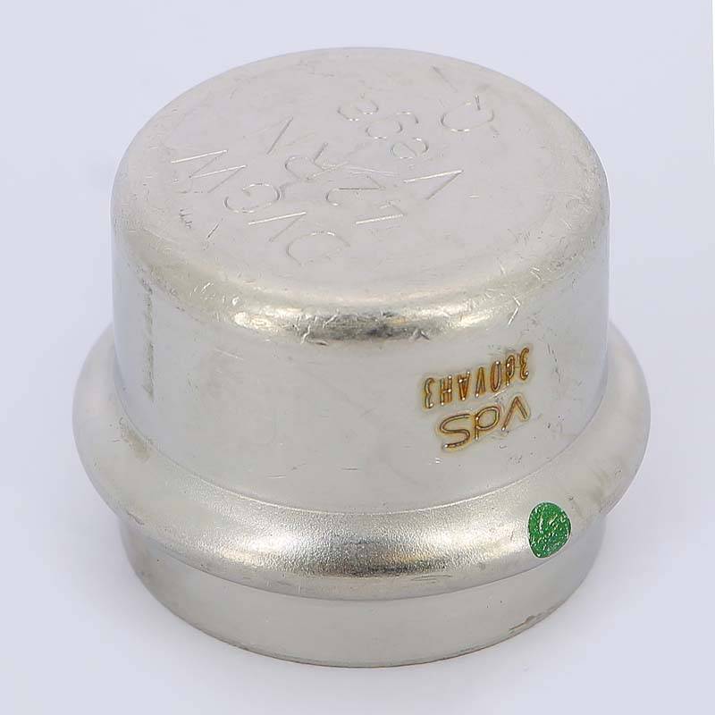 Заглушка пресс из оцинкованной стали Viega Prestabo 42 мм 643638