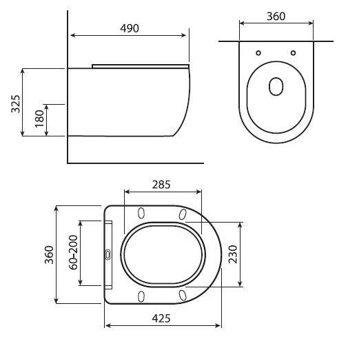 Крышка-сиденье для унитаза Allen Brau Fantasy 36x44 см зеленая 4.11005.PT