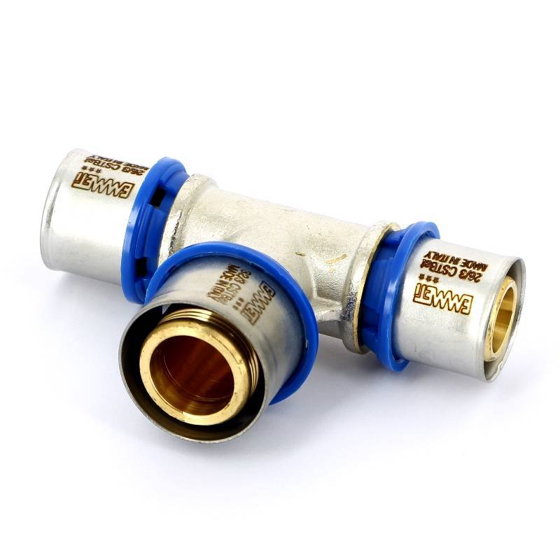 Тройник пресс EMMETI 32х26х32 мм 28101506