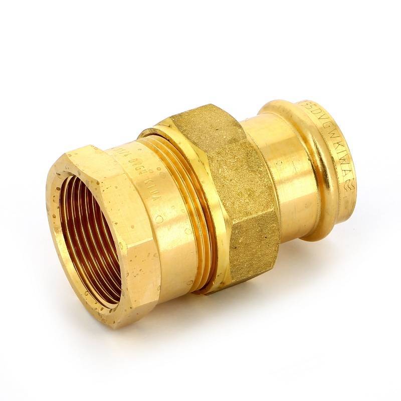 Муфта разъемная IBP >B< Press 35 мм х 1 1/4 ВР бронза P4330G03510000