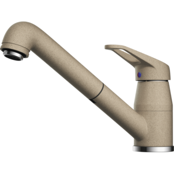 Смеситель для кухни Omoikiri Tateyama-S-CA с выдвижным изливом карамель 4994174