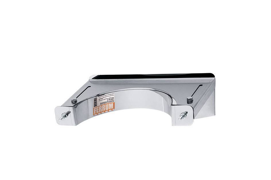 Кронштейн дымохода раздвижной №1 Феррум AISI 430 1.0 мм Ф80 Af2718