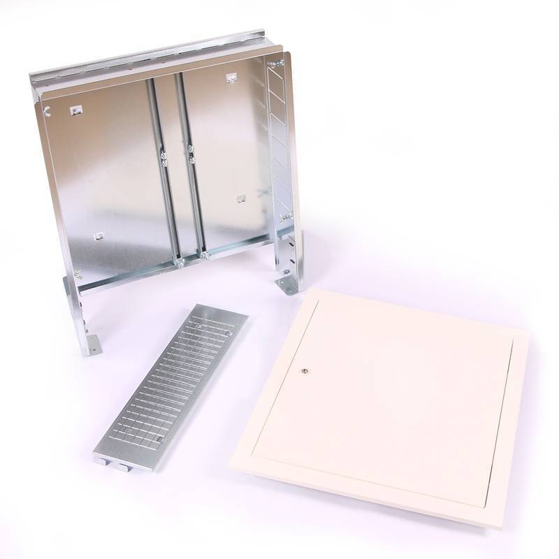 Шкаф коллекторный встраиваемый Emmeti 1040х630х110-160 мм 01301034