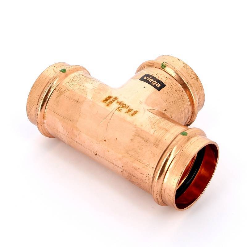 Тройник пресс медный Viega Profipress 54 мм 292003