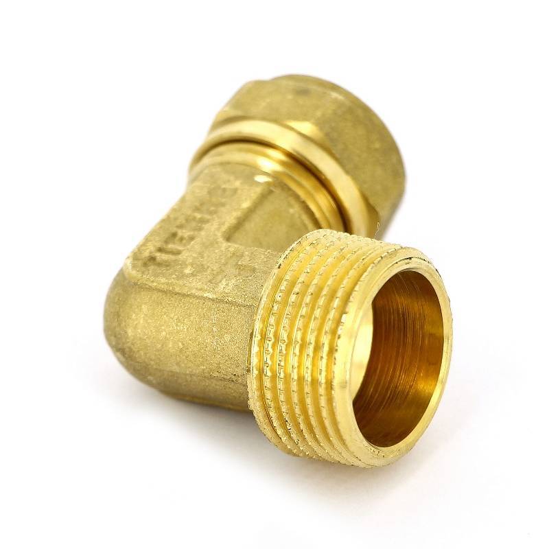 Угольник обжимной Tiemme 15(2.5)х3/4 НР 1400155