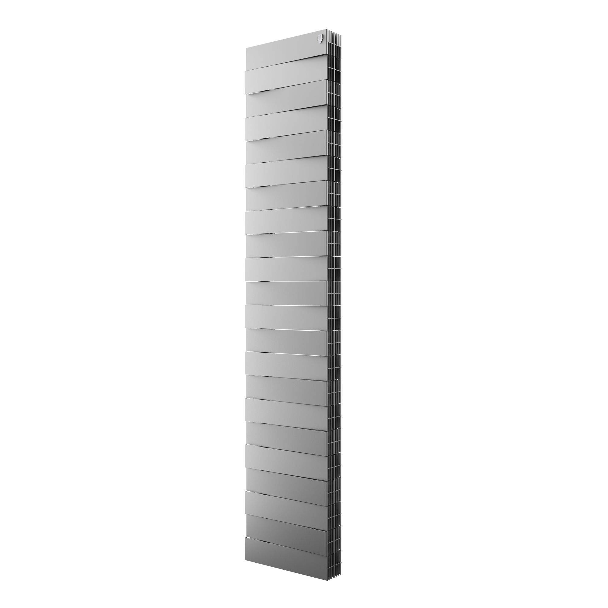 Радиатор биметаллический Royal Thermo PianoForte Tower 22 секции Silver Satin 1345861