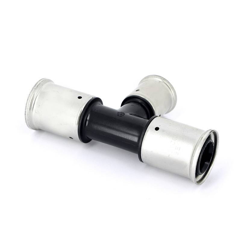 Тройник пресс HENCO PVDF 32х26х32 мм 10PK-322632