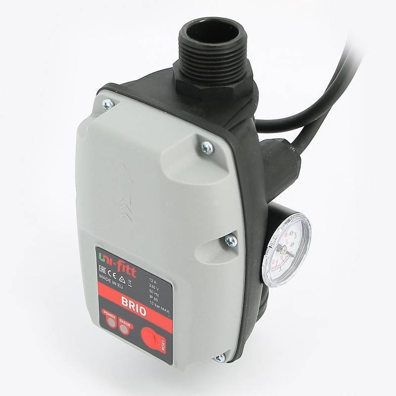 Пресс-контроль UNI-FITT BRIO 1 1-10 бар 230 В с кабелем 275U1010