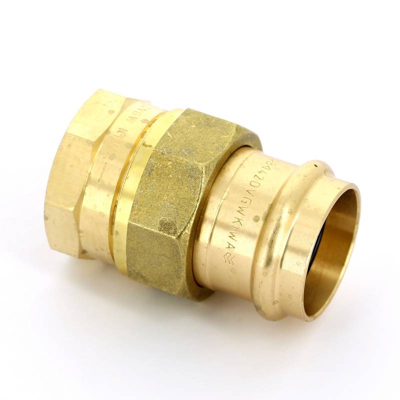 Муфта разъемная IBP >B< Press 42 мм х 1 1/2 ВР бронза P4330G04212000