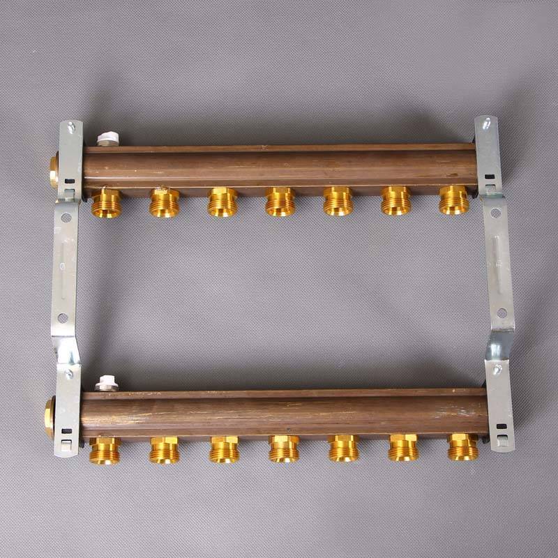 Коллекторная группа нерегулируемая Watts HKV/A 1x3/4 EK 7 выходов 10004548