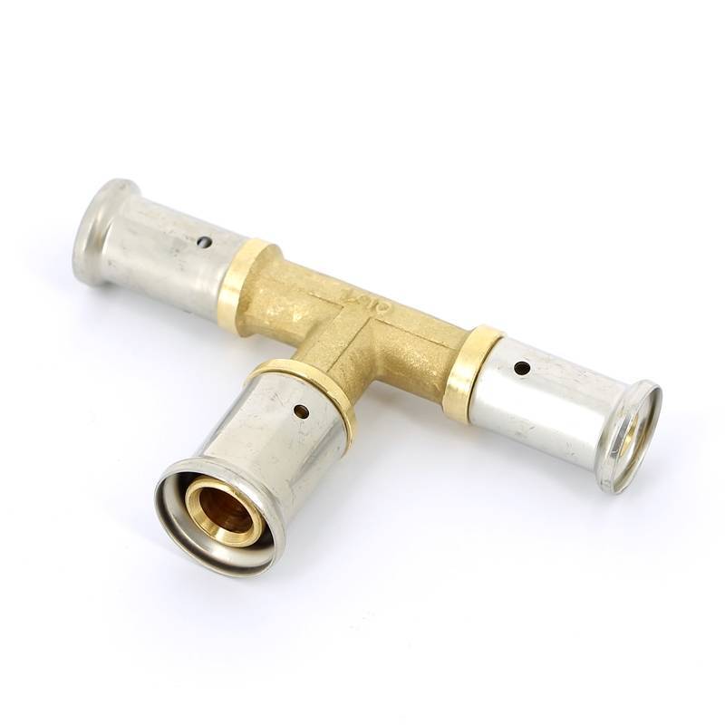 Тройник пресс HENCO 16х20х16 мм 12P-162016