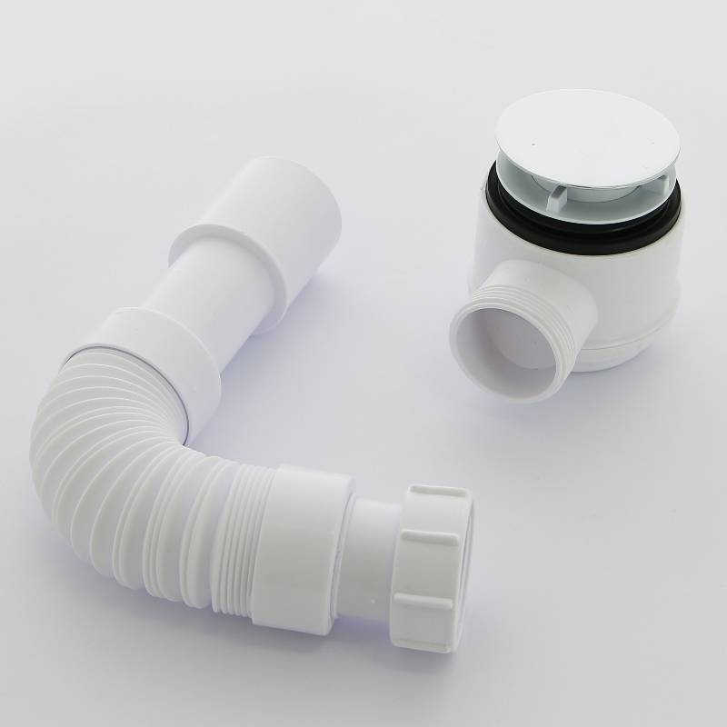 Сифон для поддона McAlpine бутылочный раздвижной 300-500 мм высота 65 мм выход 40/50 мм MRS5C-SLF-65