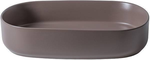 Раковина накладная Allen Brau Fantasy 55 см коричневый 4.11022.TP