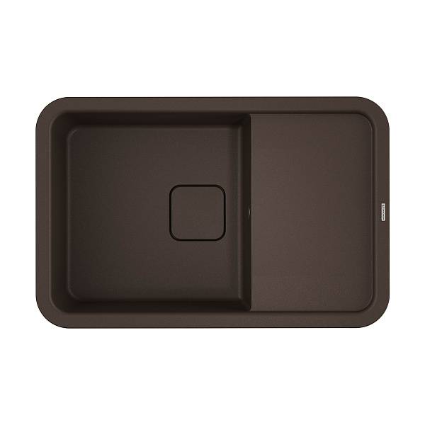 Кухонная мойка Omoikiri Tasogare 78-DC Artgranit 78x51 см темный шоколад 4993749