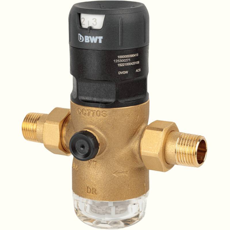 Редуктор давления BWT D1 Eco 3/4 1.5-7 бар PN16 для холодной воды 125300272