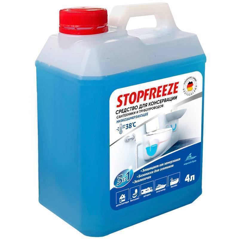 Жидкость консервационная Sintec STOPFREEZE 802717