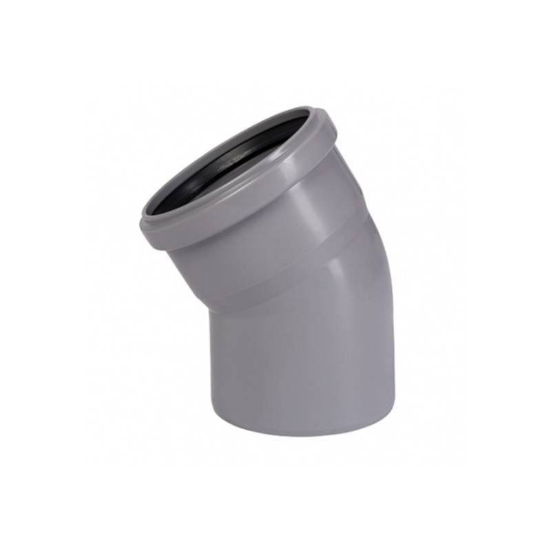 Отвод канализационный Ostendorf HT HTB 75 мм 30° 113110