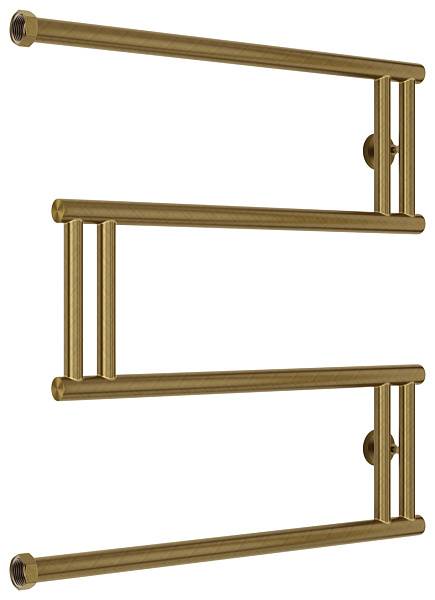 Полотенцесушитель водяной Сунержа High-Tech 600x600 мм состаренная бронза 05-0050-6060