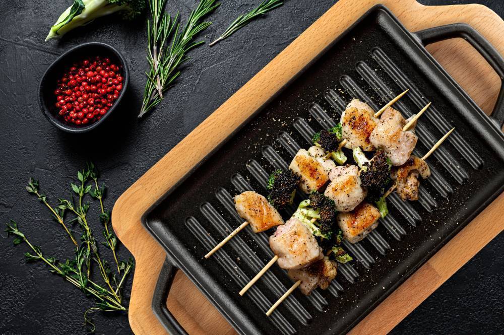 Сковорода-гриль Hascevher 15х22 см Black Mat A550022