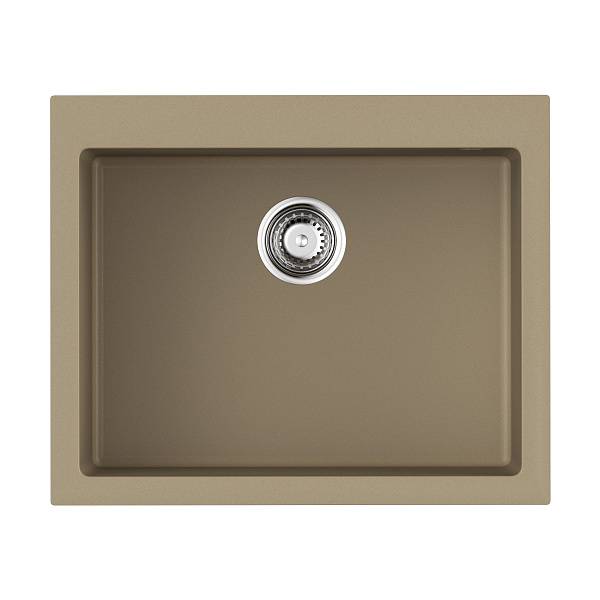 Кухонная мойка Omoikiri Bosen 61-CH Tetogranit 61 x 50 см шампань 4991214