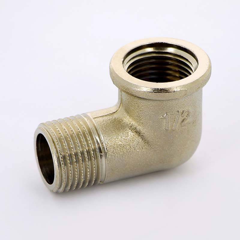 Угол 90° НВ Uni-Fitt 1/2 никелированный 611N2200