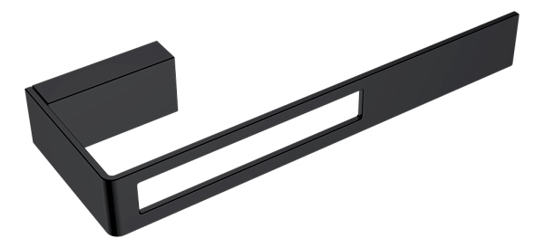 Держатель для туалетной бумаги подвесной Boheme Q черный 10945-B