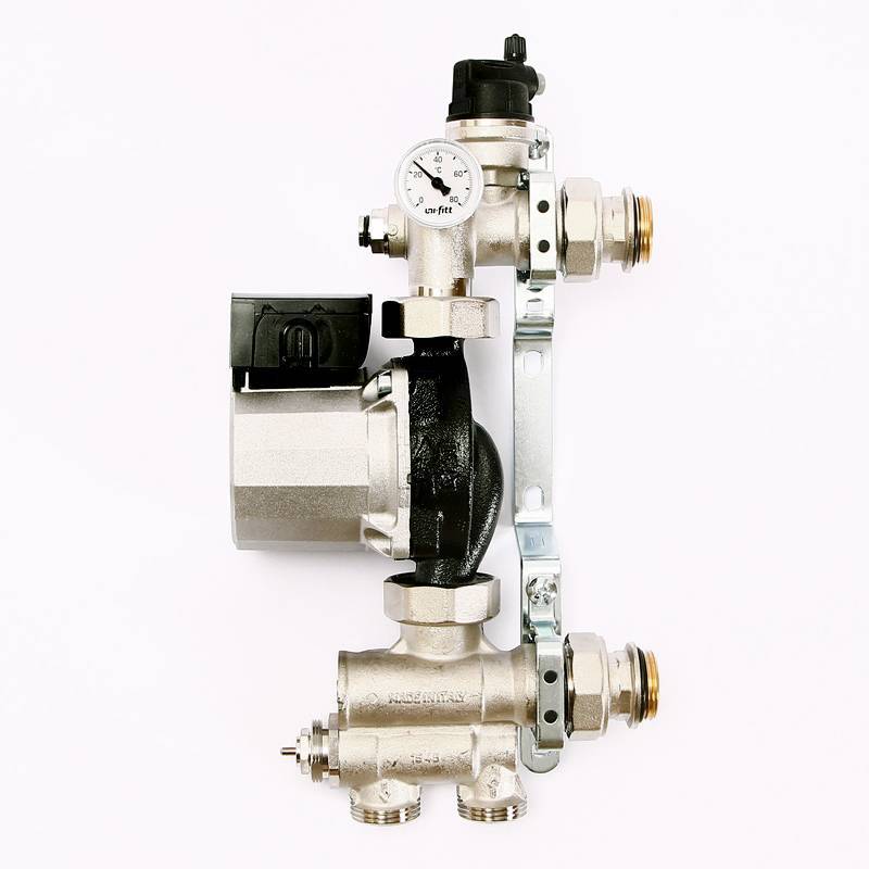 Насосно-смесительная группа Uni-Fitt SOLOMIX 1 с насосом Wilo RS 25/6-130 471N1200