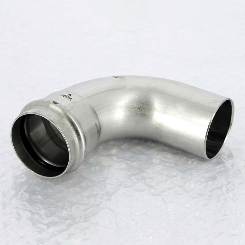 Отвод однораструбный 90° Viega Sanpress Inox пресс нержавеющая сталь 54 мм 435769