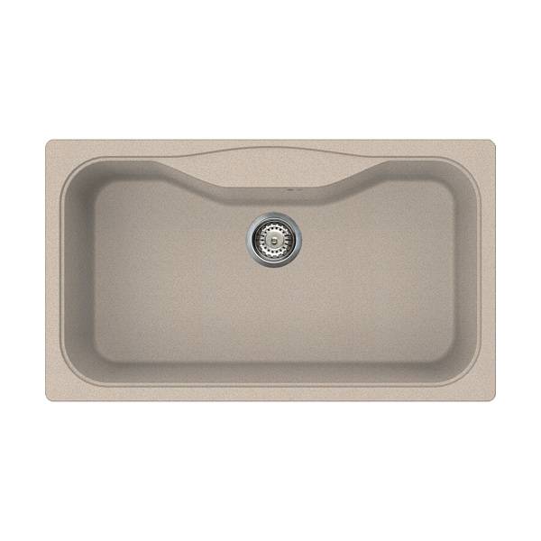 Кухонная мойка Omoikiri Maru 86-SA Tetogranit 86x50 см бежевый 4993140