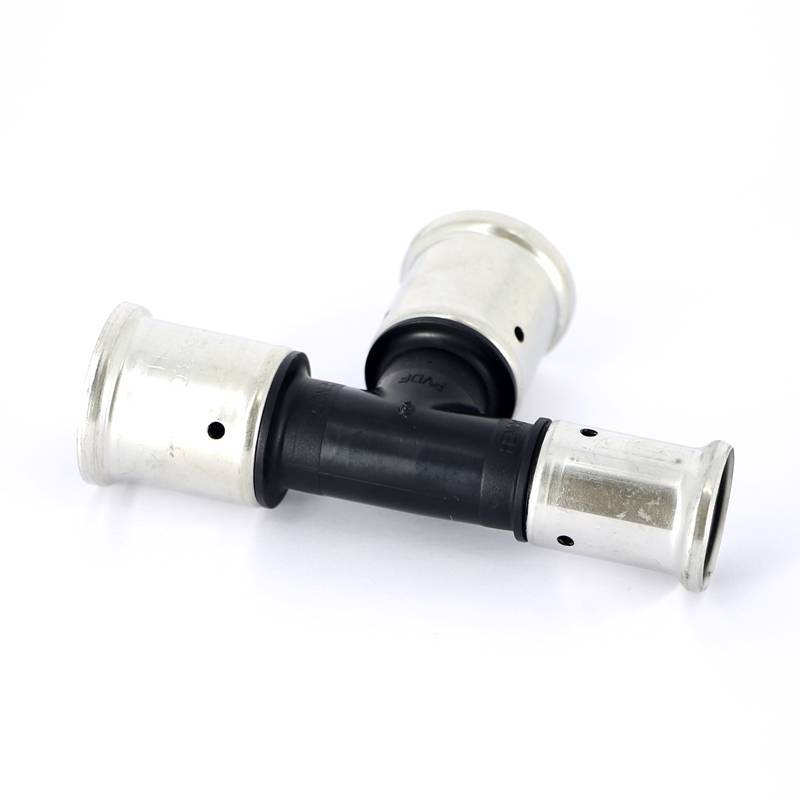 Тройник пресс HENCO PVDF 26х26х20 мм 11PK-262620