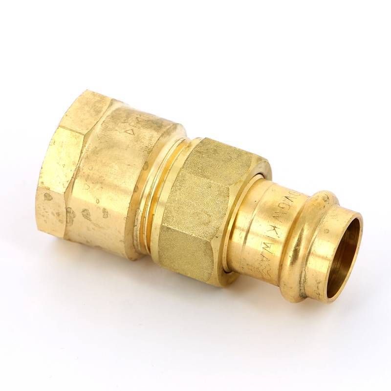 Муфта разъемная IBP >B< Press 22 мм х 1 ВР бронза P4330G02208000