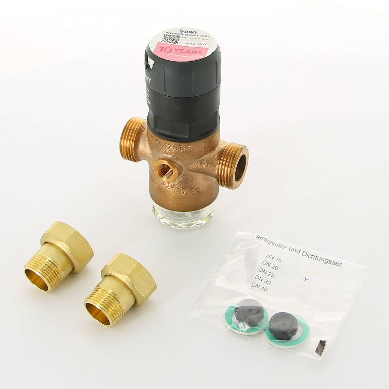 Редуктор давления BWT D1 Red 3/4 1.5-7 бар PN16 для холодной воды 125300278