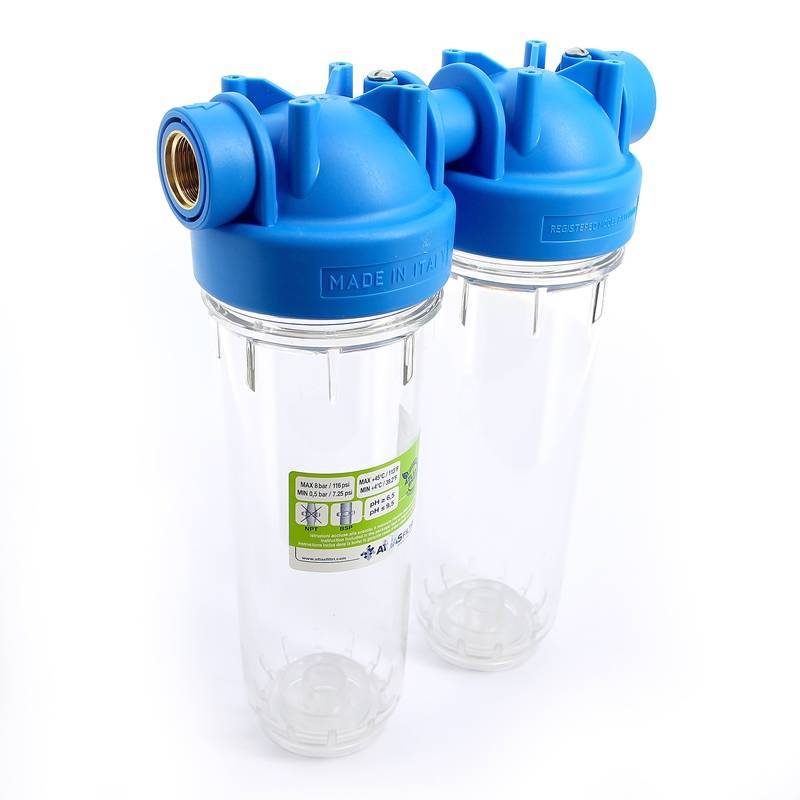 Корпус фильтра двойной Atlas Filtri DP DUO 10 3/4 дюйма 2P SX BX ZA3110680