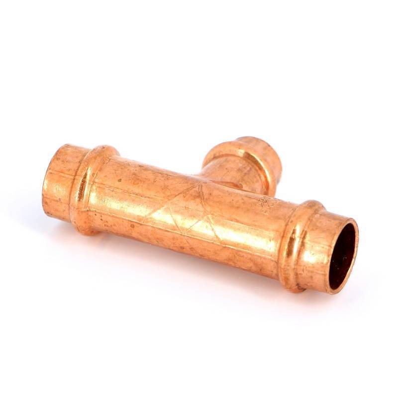 Тройник пресс IBP 18х15х18 мм медь P5130 01815018