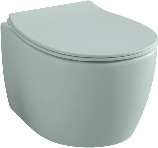 Чаша подвесного унитаза Allen Brau Fantasy зеленый 4.11004.MT