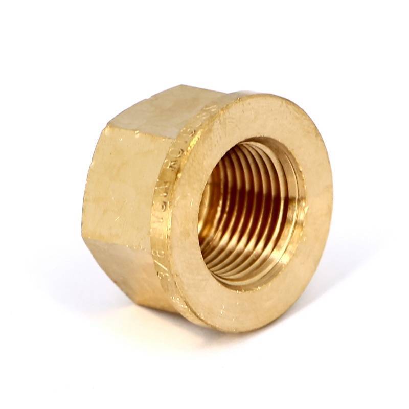 Заглушка резьбовая Viega 3/8 ВР бронза 281854