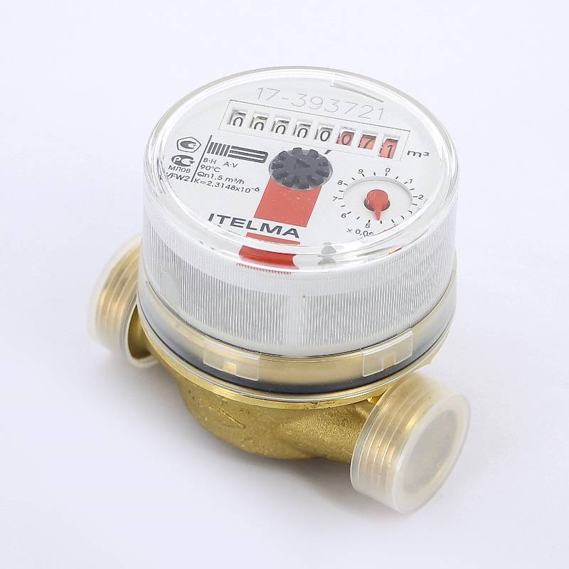 Счетчик горячей воды Итэлма Ду 15 80 мм 3/4 WFW20.D080