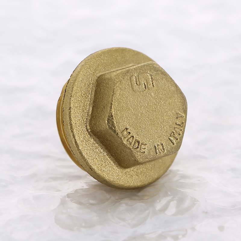 Заглушка латунная Uni-Fitt 3/4 наружная резьба 608G3000