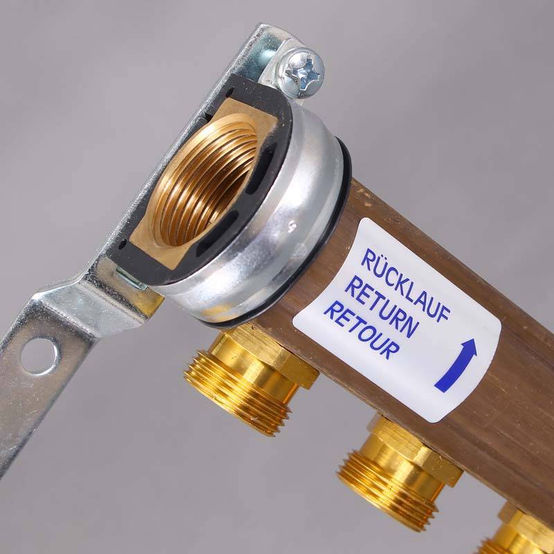 Коллекторная группа нерегулируемая Watts HKV/A 1x3/4 EK 7 выходов 10004548