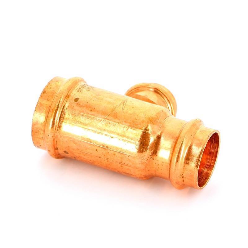 Тройник пресс IBP B Press 35х22х28 мм медь P5130 03522028