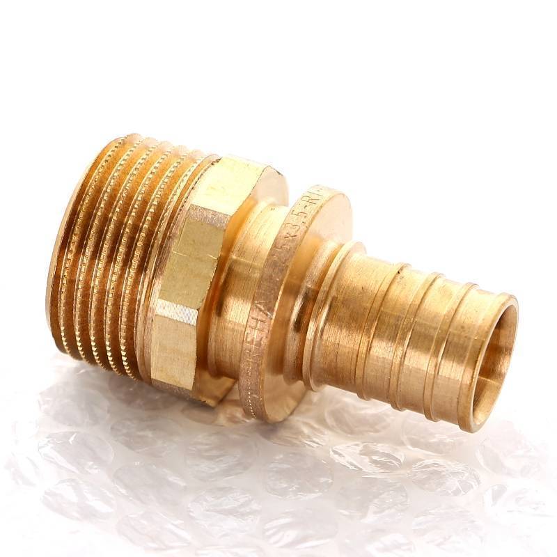 Муфта надвижная REHAU Rautitan RX 25х1 с наружной резьбой бронза 14563191001