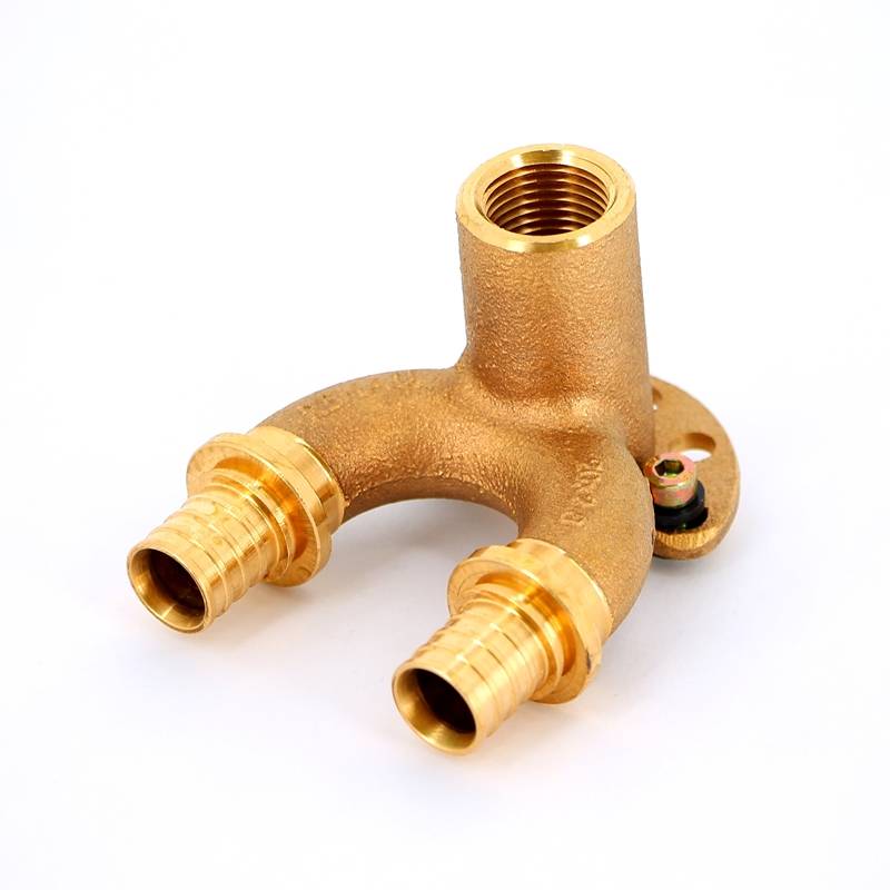 Водорозетка надвижная сдвоенная REHAU RAUTITAN 20x1/2x20 ВР латунь 131395