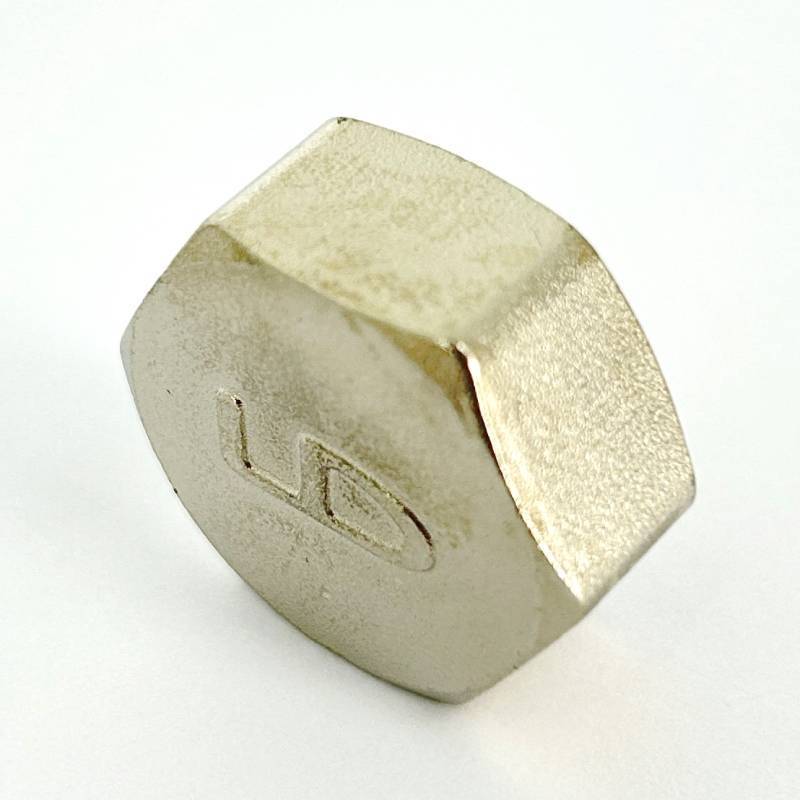 Заглушка латунная LD Pride 1/2 ВР никелированная 67.504.15