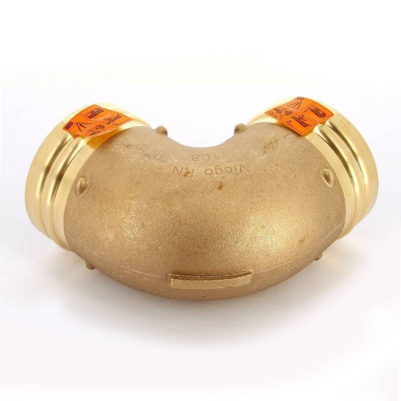 Угол пресс 90° Viega Sanpress XL бронза 108 мм 350703