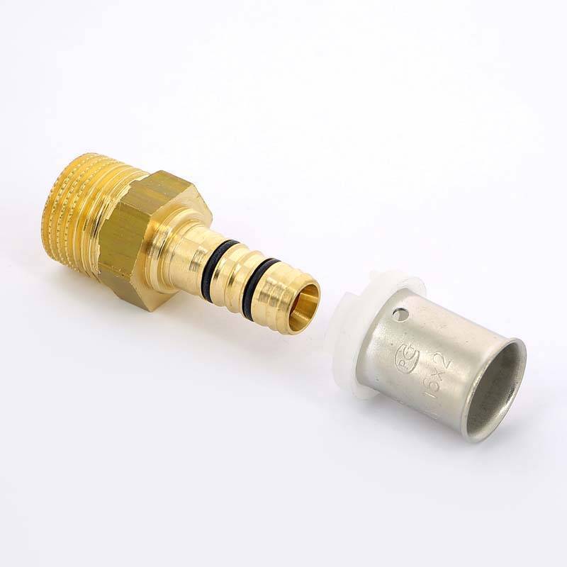 Муфта пресс с наружной резьбой Uni-Fitt 16х1/2 702G6200