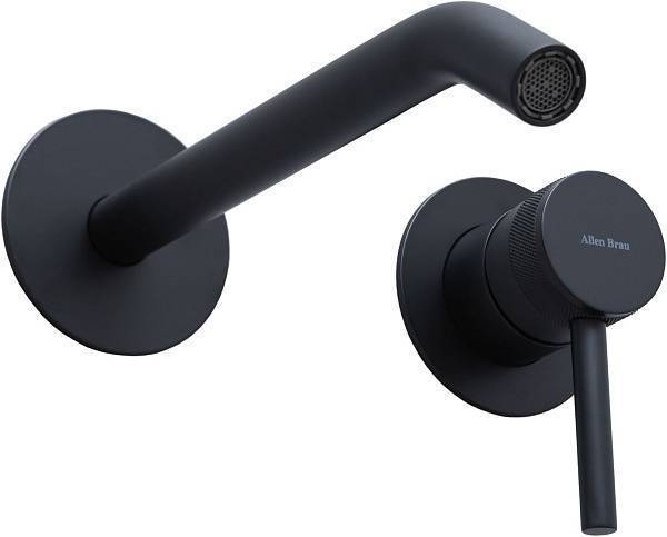 Смеситель для раковины Allen Brau Priority встраиваемый черный 5.31A03-31