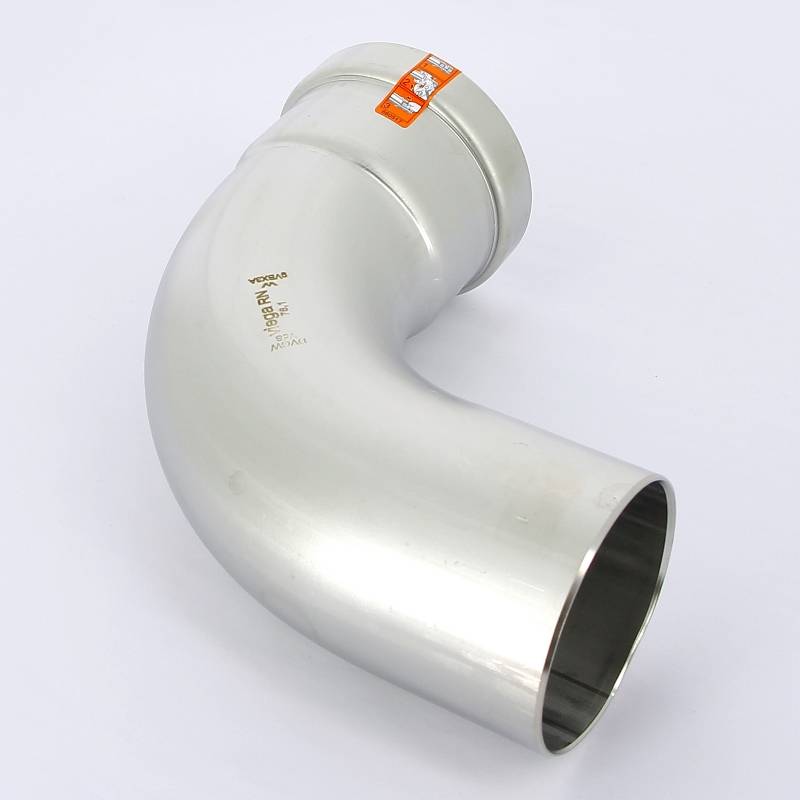 Угол-вставка пресс 45° Viega Sanpress Inox XL 76.1 мм 482626