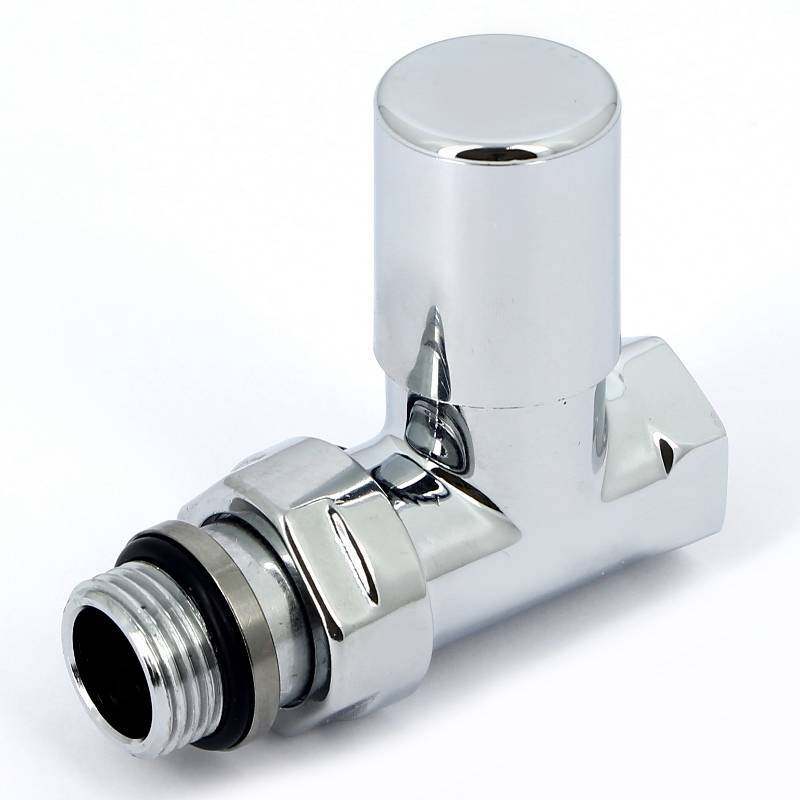 Вентиль радиаторный ручной Carlo Poletti New-Smart 1/2 НВ прямой хром V77710B