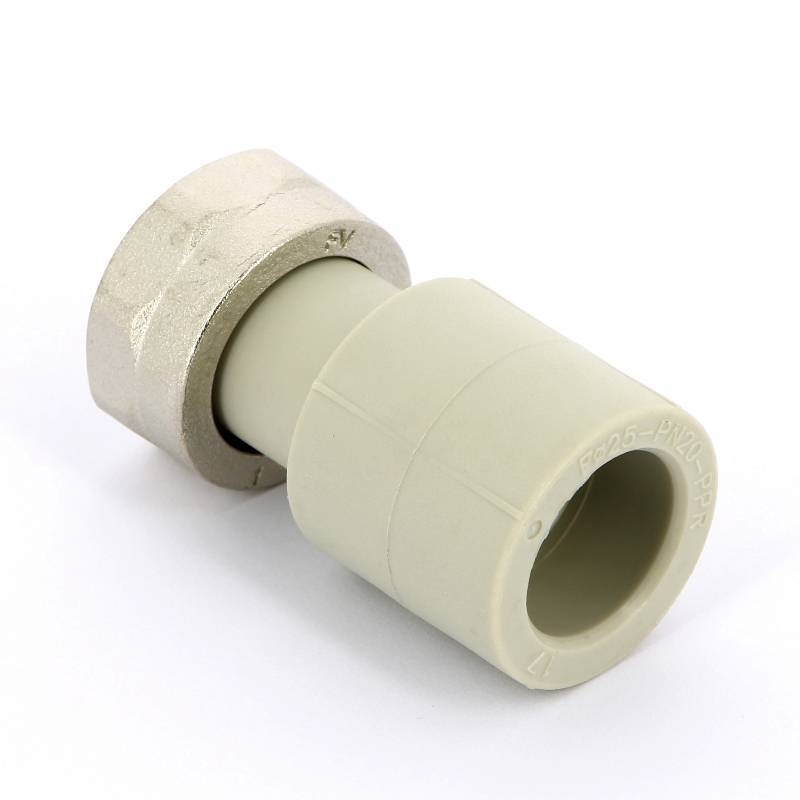 Муфта полипропиленовая FV-Plast с накидной гайкой 25x1 226026