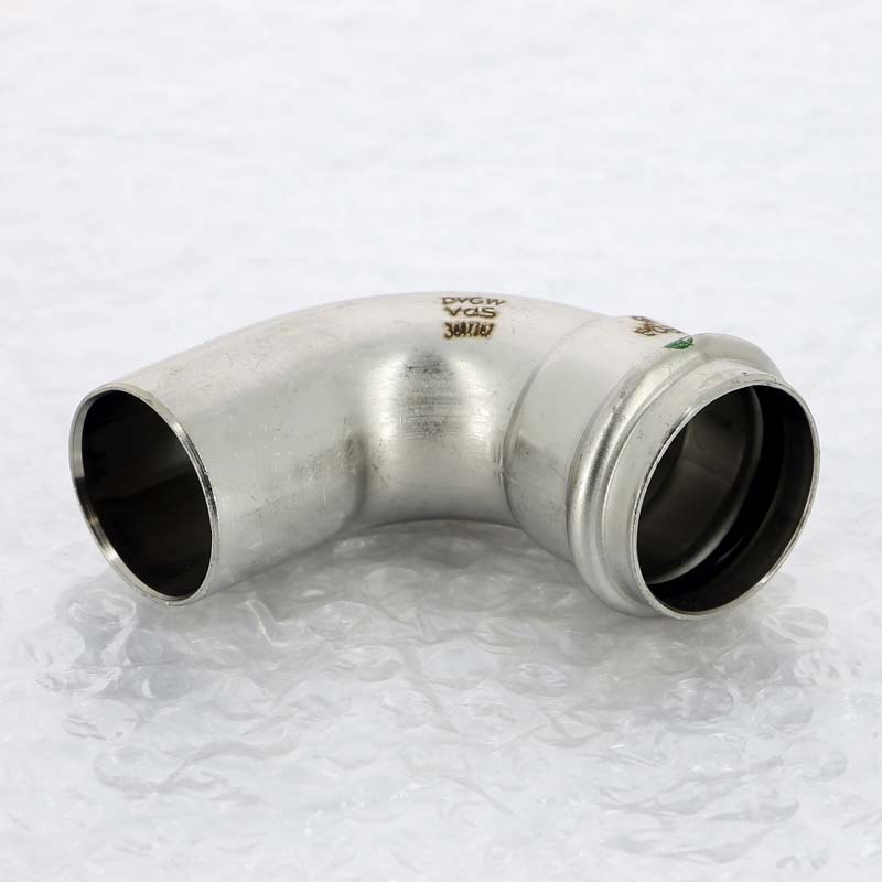 Отвод однораструбный 90° Viega Sanpress Inox пресс нержавеющая сталь 35 мм 435745